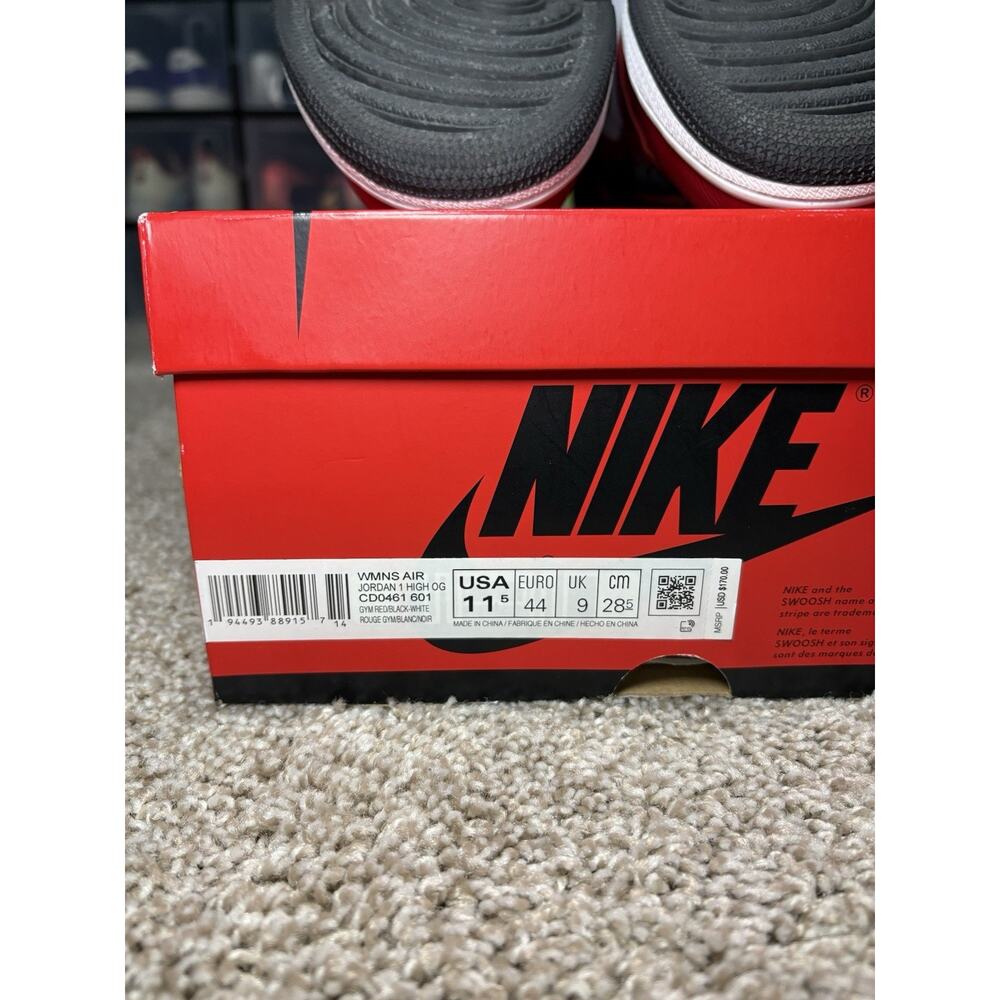 Nike Air Jordan 1 Retro High OG Satin Snake CD0461-601 Women's Size 11.5 - Picture 7 of 9